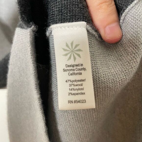 Athleta Boreal Bodycon Colorblock Sweater Dress - Picture 7 of 8